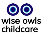 Wise Owls Childcare logo